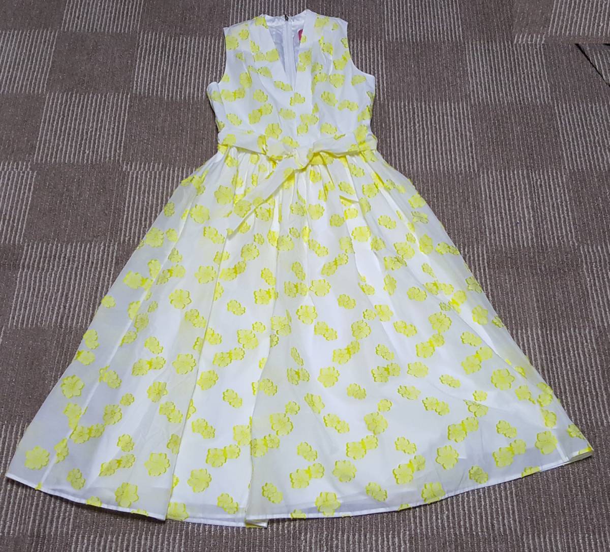 【クーポン対象外】 新品 送料無料 US4号165/84A JP9号~11号KateSpade Newyork ケイトスペード ニューヨーク フローラオーガンザワンピース 黄色小花 Lサイズ 【クーポン対象外】 新品 送料無料 US4号165/84A JP9号~11号KateSpade Newyork ケイトスペード ニューヨーク フローラオーガンザワンピース 黄色小花 Lサイズ