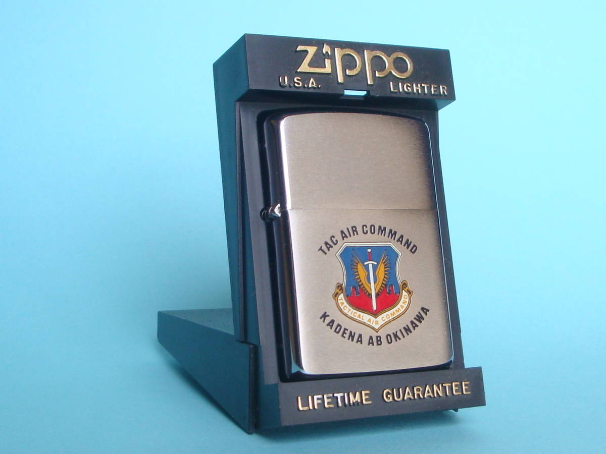 安価 ワタナベ 1992年製（？） ZIPPO ”TAC 嘉手納基地” 米空軍戦術航空