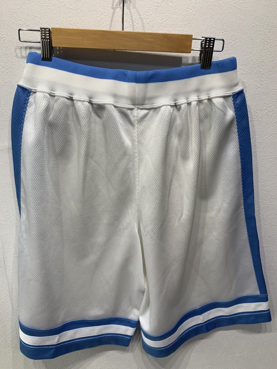 asics/アシックス スポーツ パンツ　2枚セット　XOサイズ　バスケ　白/ホワイト 　青／ブルー　部活　K1985 短パン_画像5