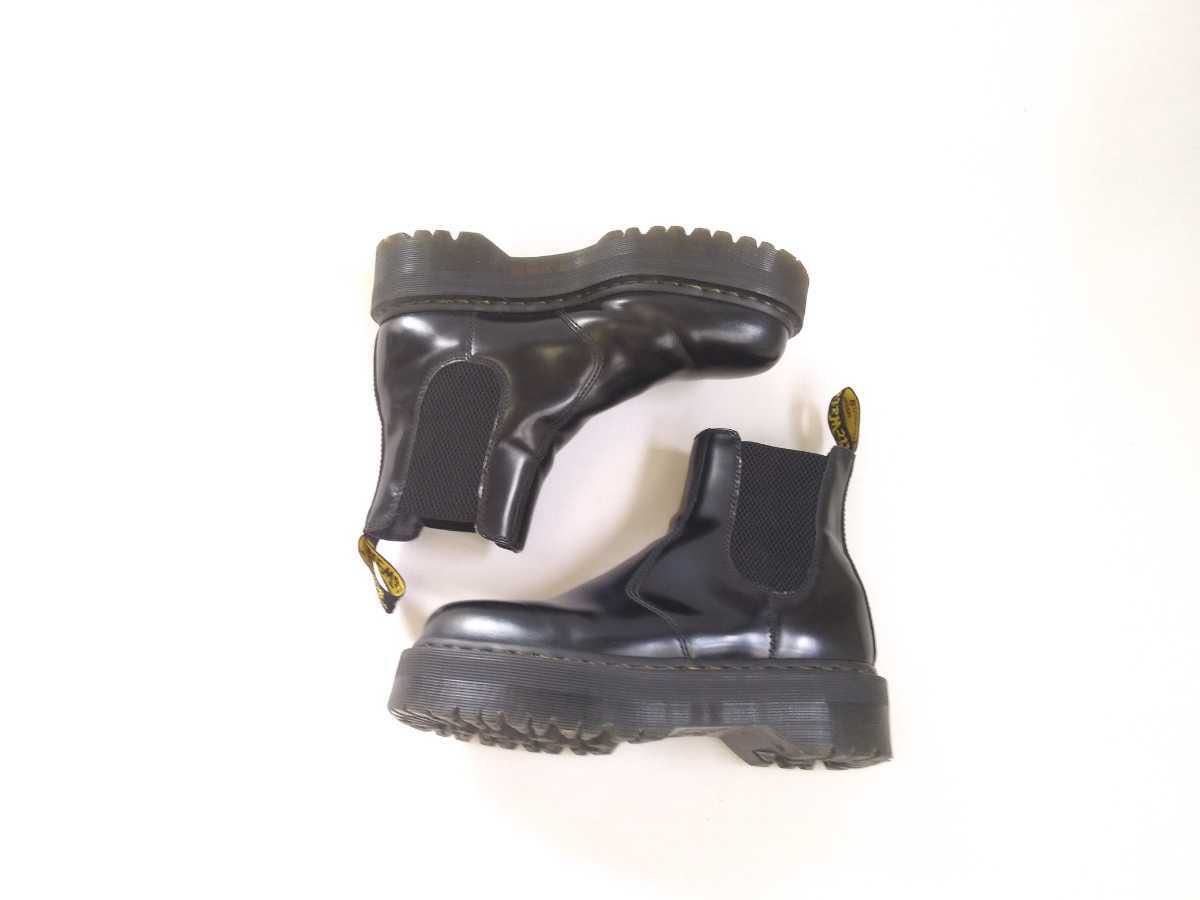 極美品】Dr.Martens ドクターマーチン クレイジーボム サイドゴア セール実施中 激レアカラー&茶芯!蛍光オレンジ!英国製!ドクターマーチンUK7クレイジーボム ブーツ