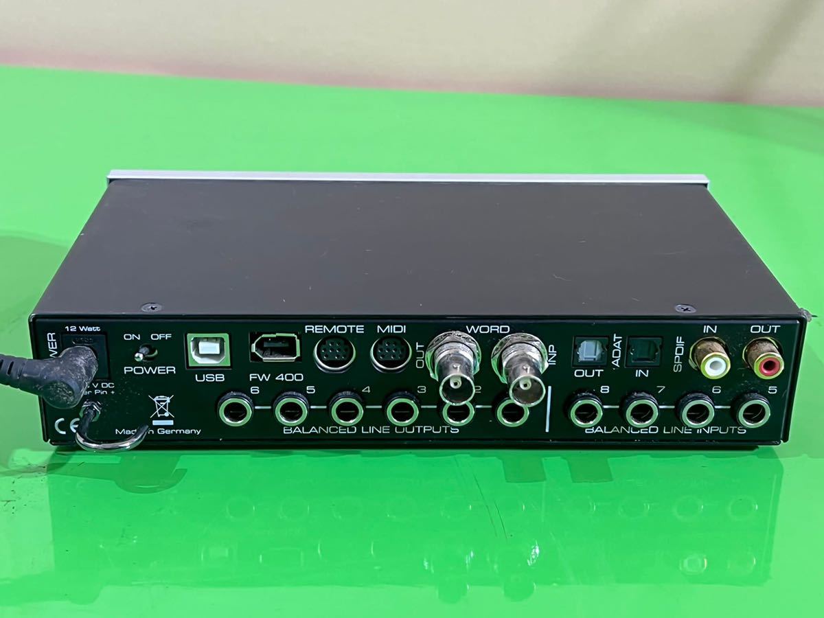 RME Fireface UCX オーディオインターフェイス 動作確認済み 中古現状品