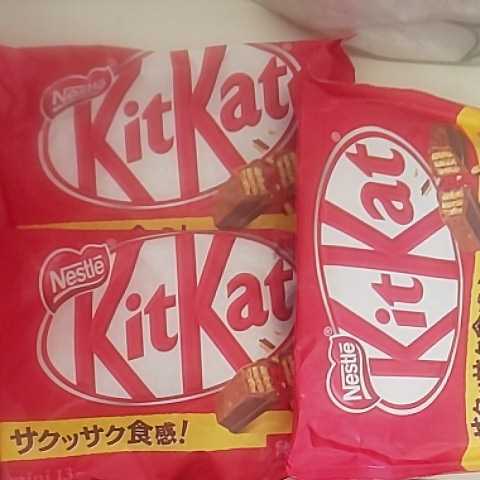キットカット チョコレート 3袋 賞味期限2022年12月～_画像1