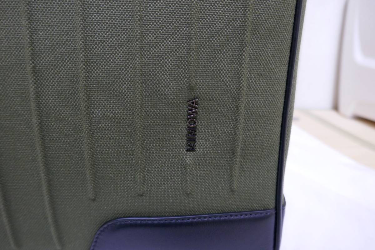 新品/未使用 RIMOWA NEVER STILL BOSTON BAG リモワ ネヴァー スティル ボストンバッグ(ウィークエンダーバッグ)52500009【定価19万】