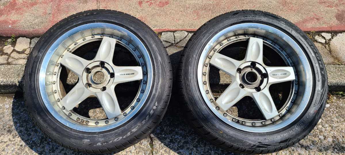 本州送料無料』 ホイール RAYS VOLK racing 17インチ 9j PCD114.3 5穴