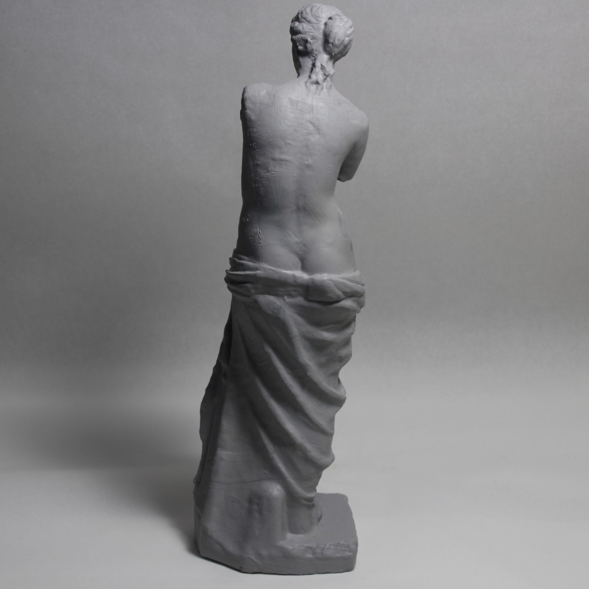 石膏像　デッサン　ミロのヴィーナス　グレー　インテリア　彫刻　置物　レジン