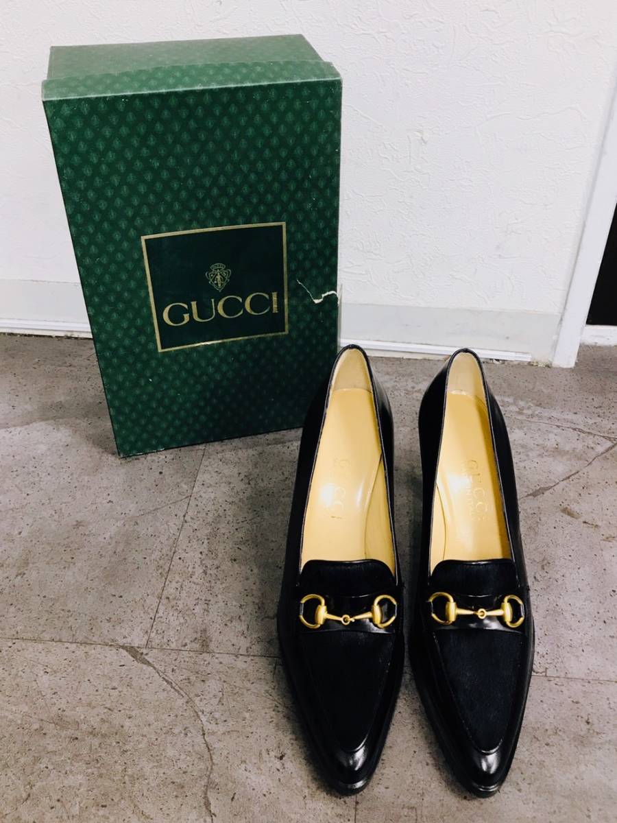 COKE//中古品 箱破損あり GUCCI グッチ   パンプス