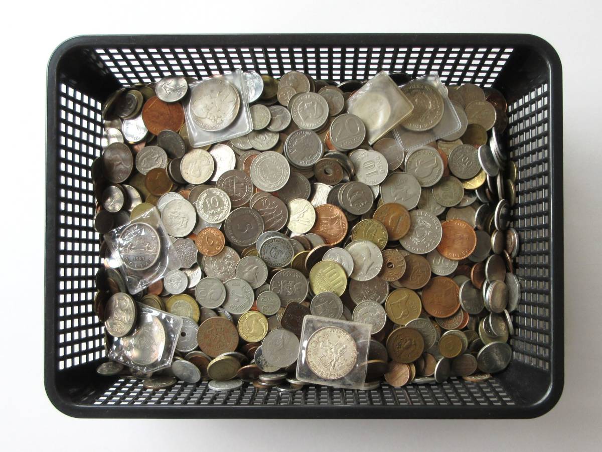 まとめ出品】海外硬貨・古銭・外国コインおまとめ 約11.3kg www
