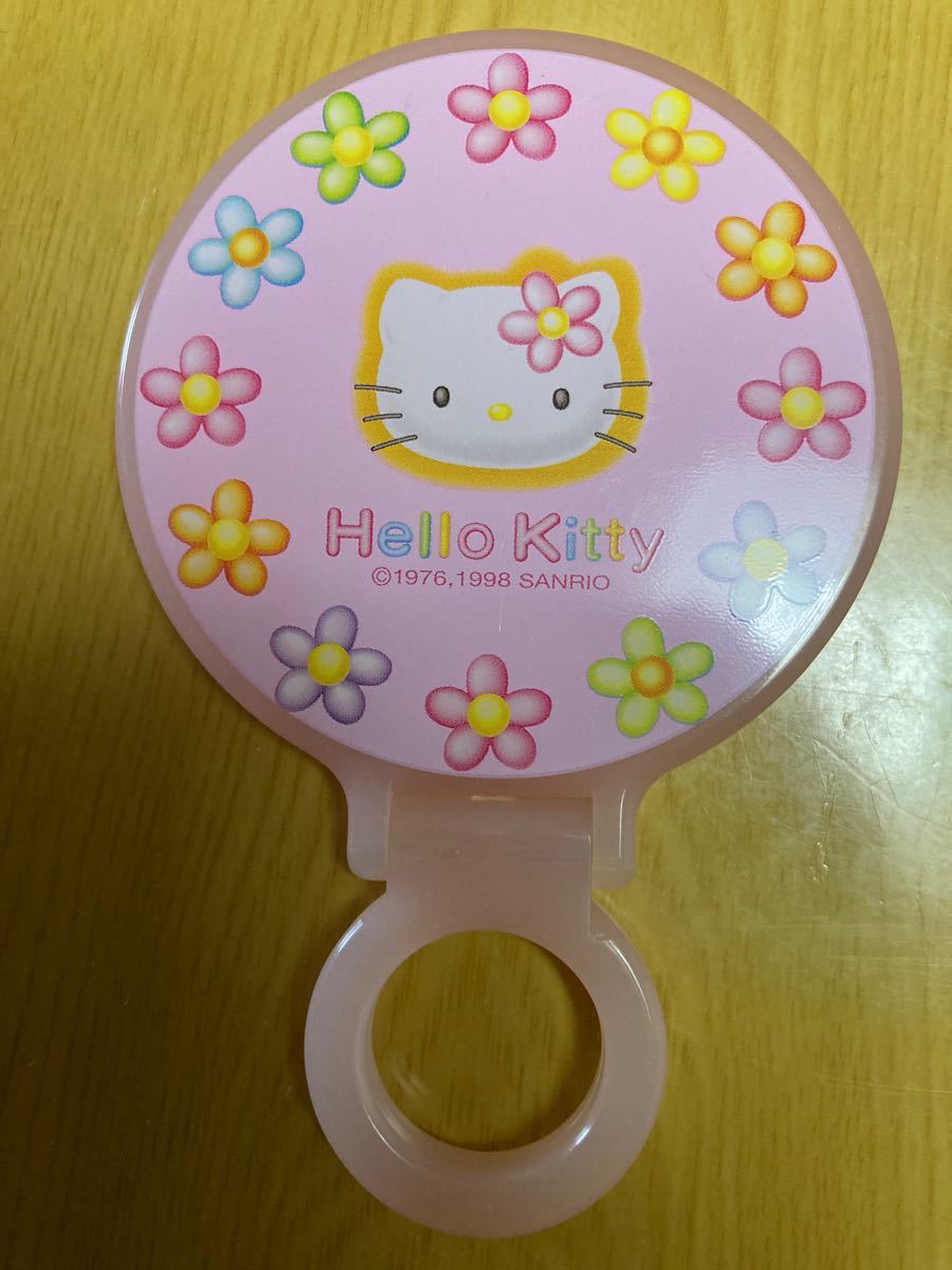 レア レトロ サンリオ ハローキティ ミラー ブラシ セット
