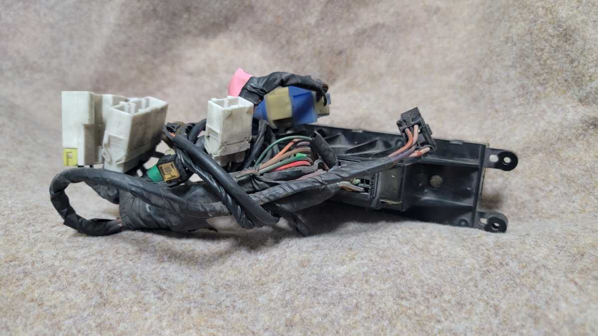 S13 シルビア 180SX エアコンパネル ハーネス付き オートエアコン A/C AC RPS13 PS13 silvia 日産純正 4