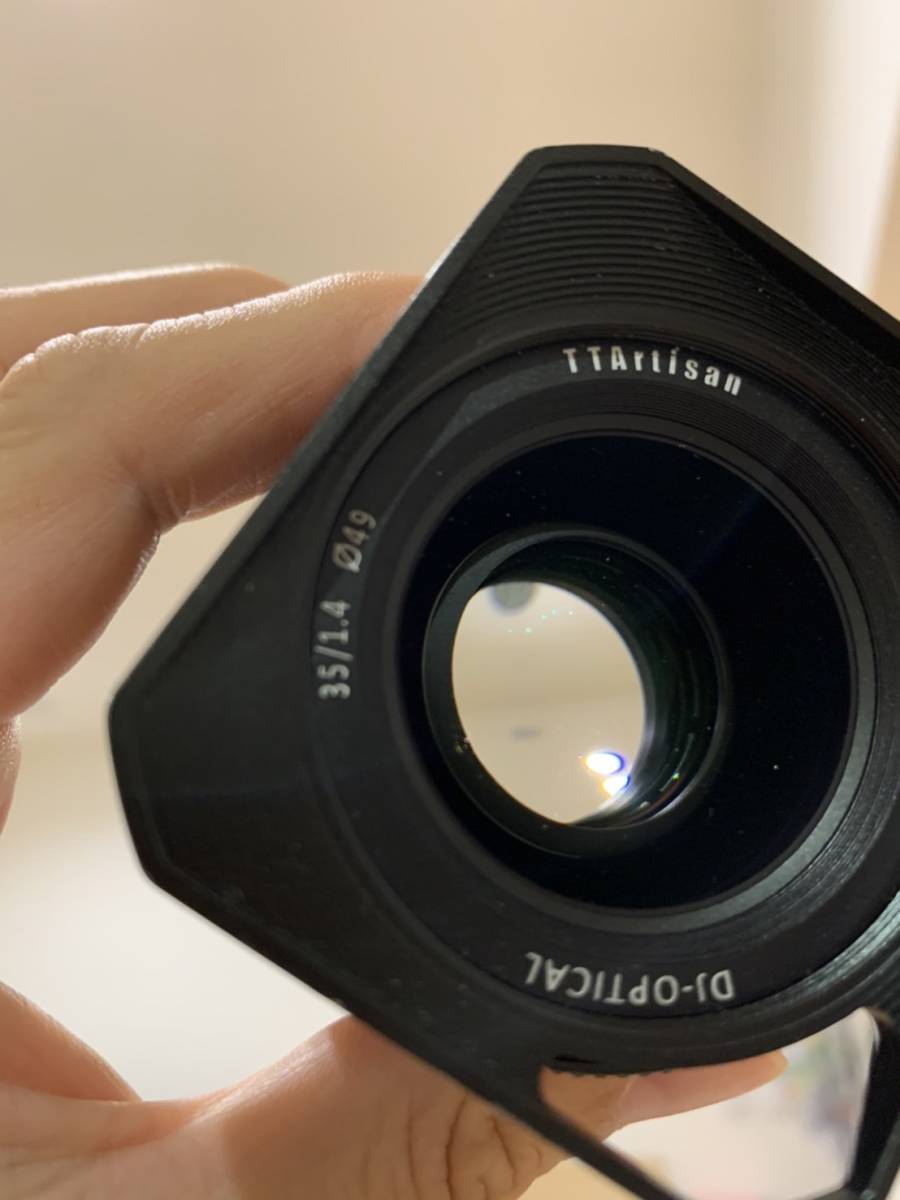 【美品/最終値下げ】銘匠光学 TTArtisan 35mm f1.4 ASPH Leica Mマウント ブラック_画像3