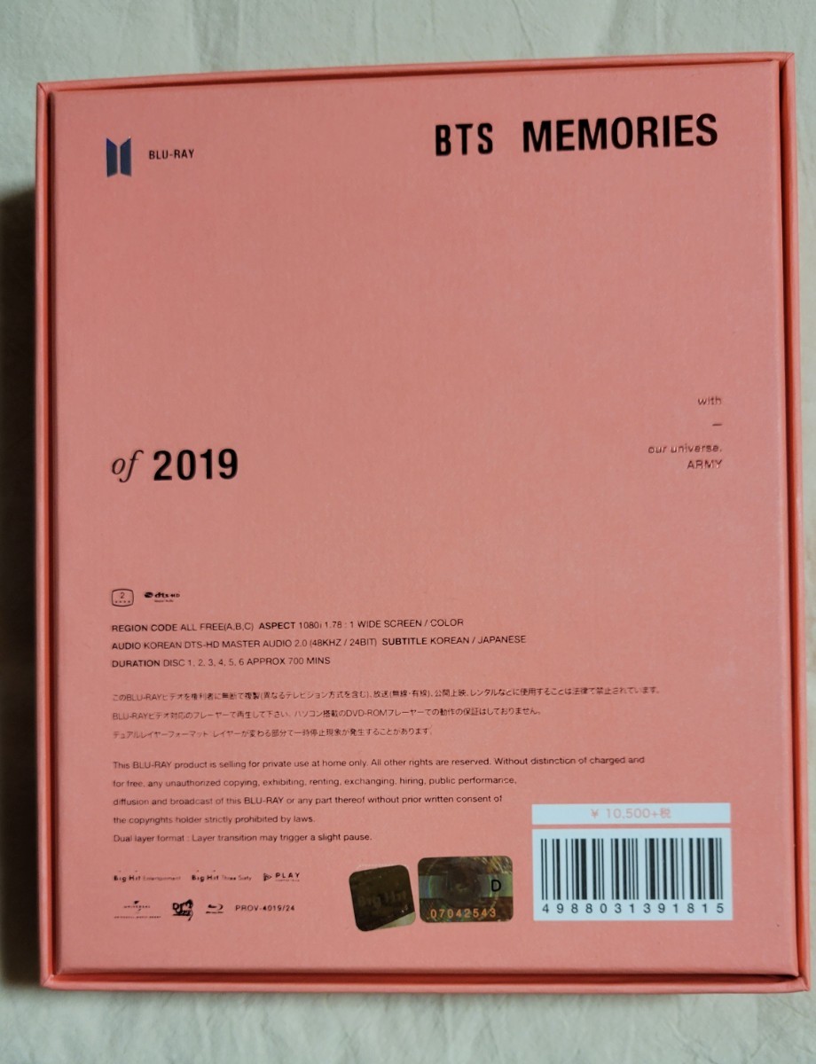 BTS Memories of 2019 Blu-ray 日本語字幕 | contifarma.pe