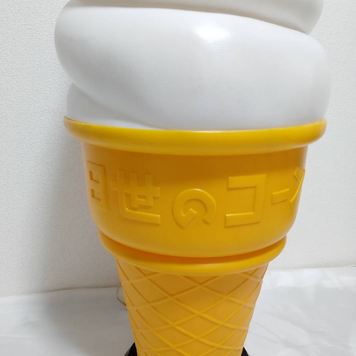 日世 ニッセイ ソフトクリーム オブジェ ディスプレイ 非売品 日世 ニッセイ ソフトクリーム オブジェ ディスプレイ 非売品