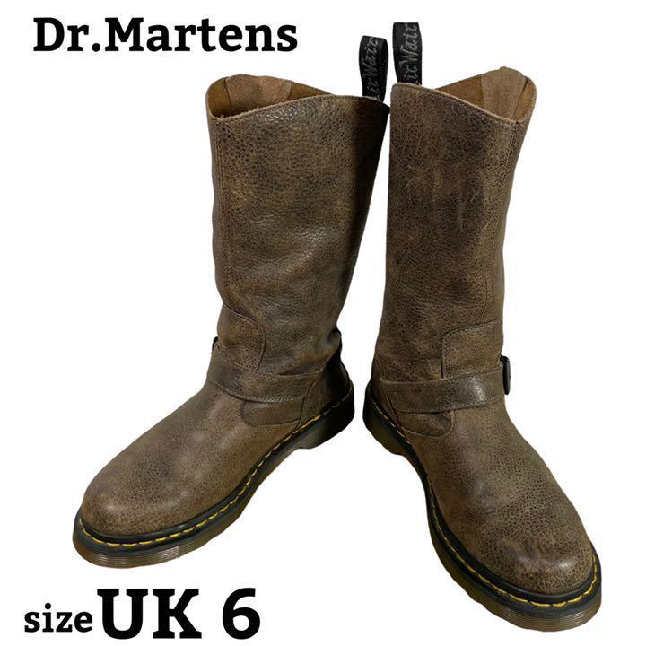 【Dr.Martens】ドクターマーチン（UK6）エンジニア ブーツ　ビンテージ