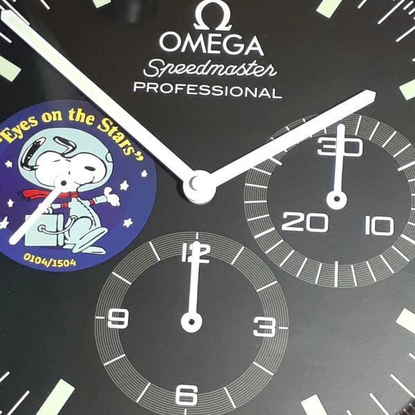 有名人芸能人】 オメガ スピードマスター 販促用壁掛け時計 ブロード