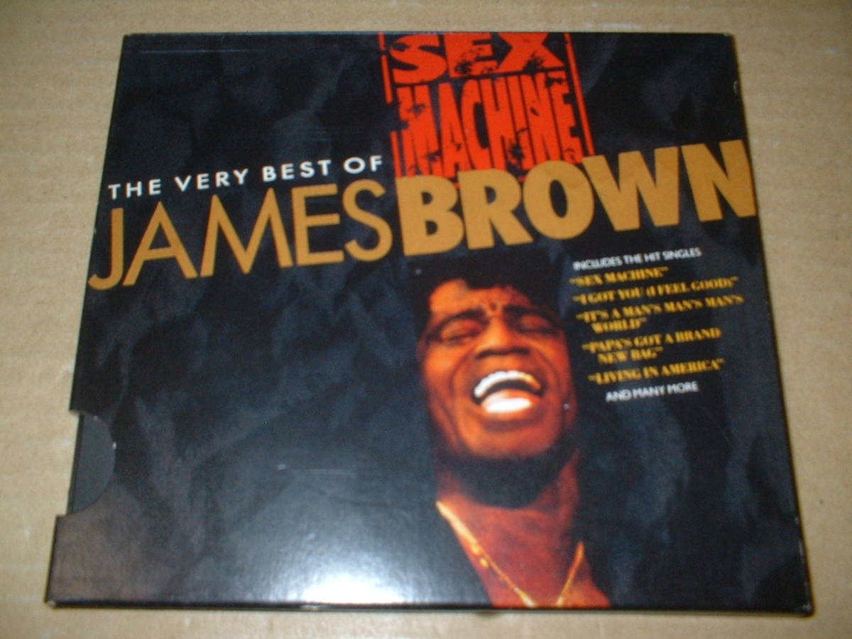 【輸入再発盤ＣＤ】ジェームス・ブラウン（James Brown）／Sex Machine　The Very Best Of James Brown（０５年盤！全２０曲！スリムケース_画像1