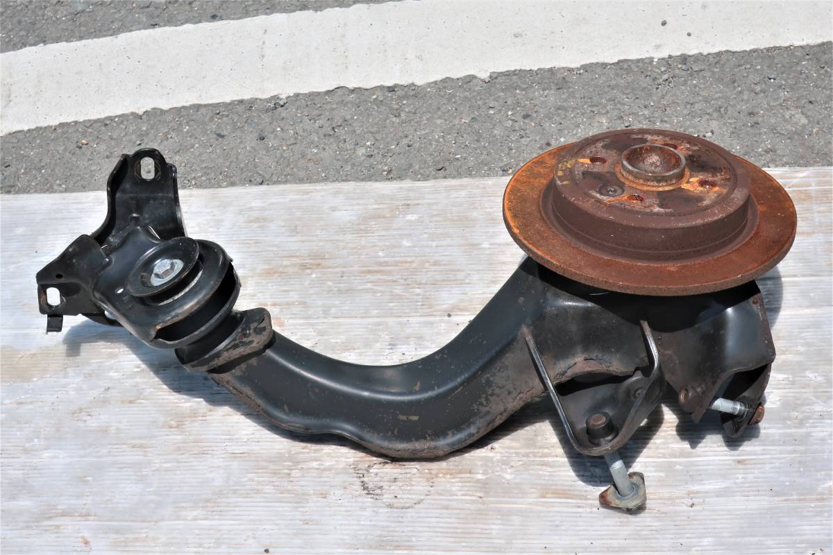 H17 GH-RA16 BMW MINI ミニクーパー 2WD AT(CVT) W10B16A 純正 リア左側 ハブナックルサスペンションアーム Assy 6 762 037 129425 10_画像6