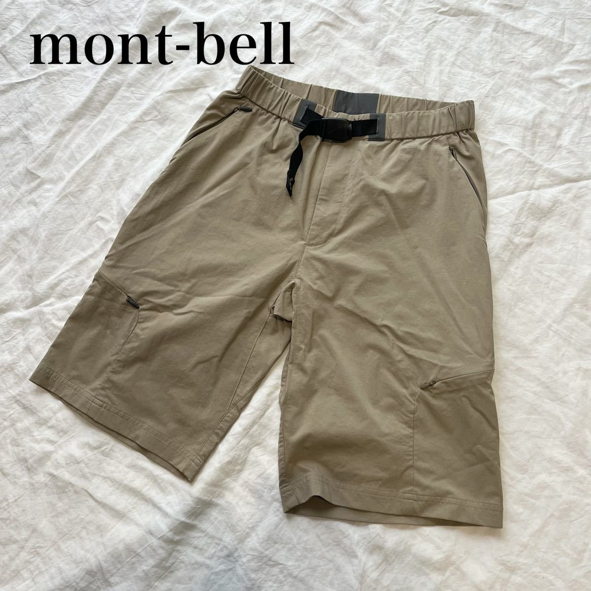 モンベル mont-bell レディース ショートパンツ ハーフパンツ パンツ ベージュ｜PayPayフリマ