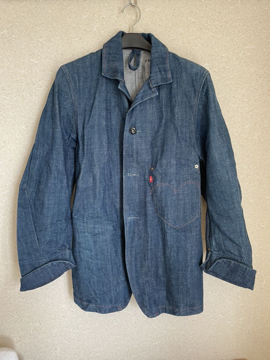 初期LEVI'S RED リーバイスレッド デニムジャケット マルタンマルジェラ lvc ビンテージ ナンバーナイン シャツ501片野英児 コート m52 m47_画像1