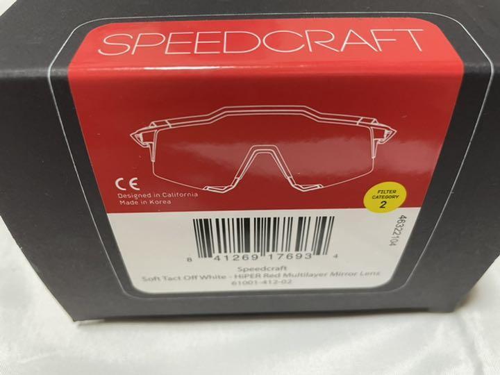 100% ワンハンドレッド SPEEDCRAFT スピードクラフト HiPER Red