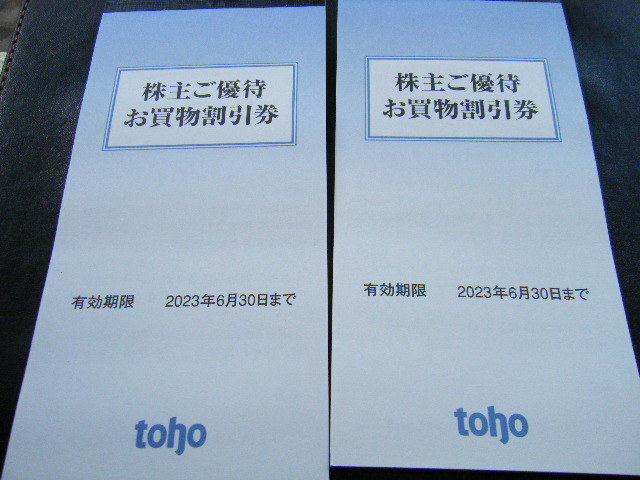 送料無料◆toho　トーホー　株主優待券10000円分　_画像1