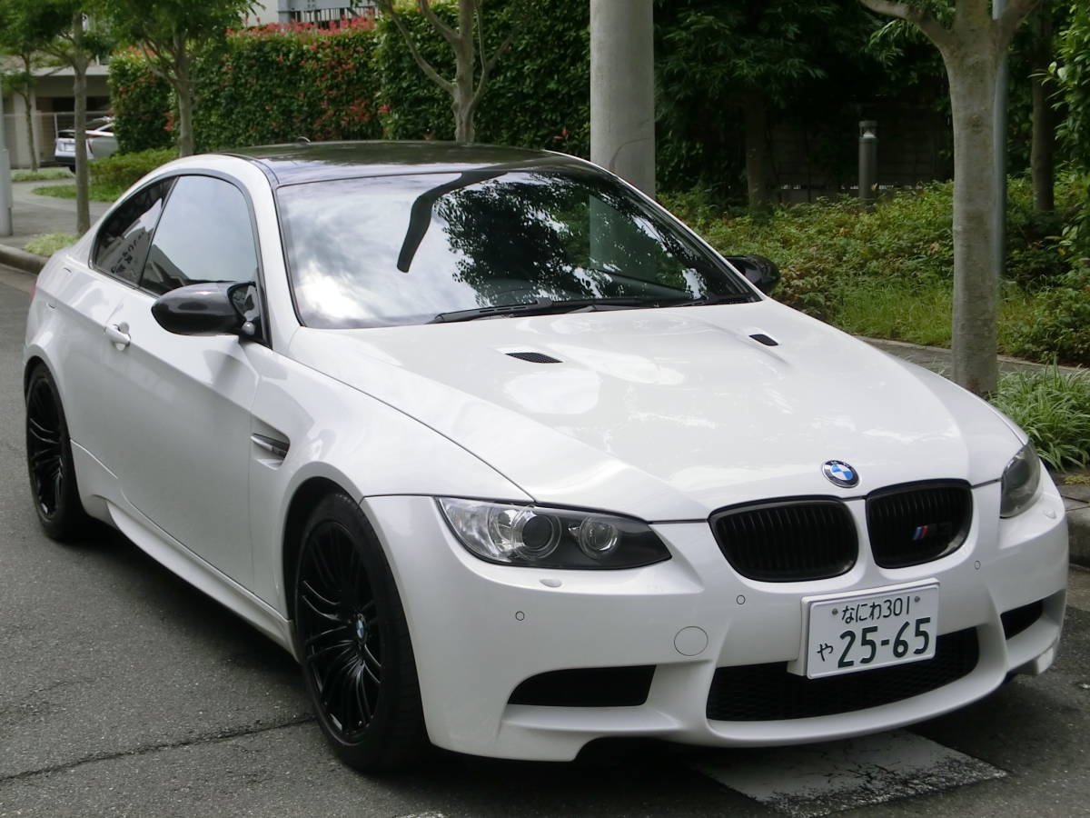 平成20年極上!「BMW・M3クーペ・7速パドルシフト・420馬力!」売切り!カーボンルーフ・黒革フルパワーシート・純正Mドライブナビ＆地デジTV_画像3