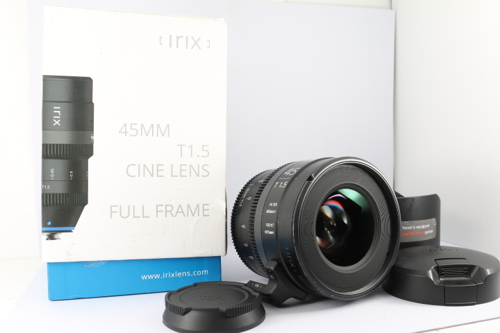 ★レア玉★ 45mm T1.5 CINE LENS FOR FULL FRAME SENSOR CANON EFマウント #A464