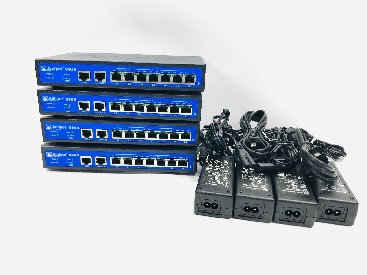 【安心の定価販売】 上品 4台セット Juniper Networks SSG-5-SH-BT セキュリティアプライアンス ルーター ネットワーク rajpstraga.pl rajpstraga.pl