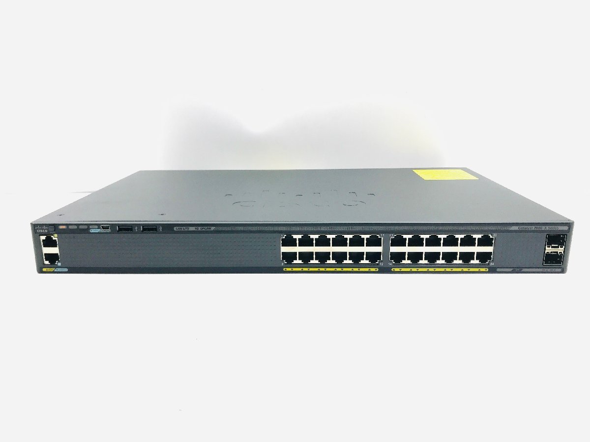 ☆Cisco シスコ Catalyst 2960-X シリーズ WS-C2960X-24TS-LL スイッチ