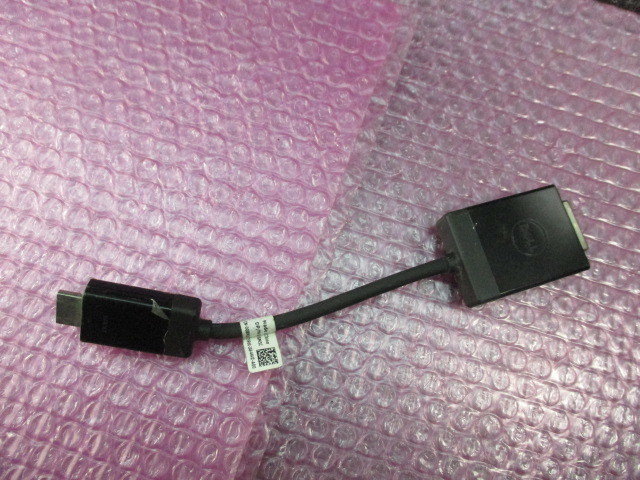 DELL製/中古品/DELL HDMI to DVI-D アダプタケーブル　変換コネクター_画像1