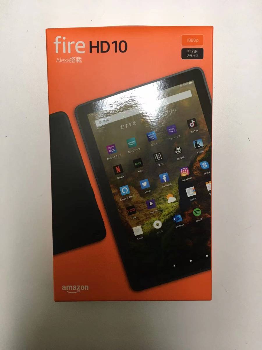 Amazon Fire HD 10 タブレット 10.1インチHDディスプレイ 32GB スレート アマゾン　ブラック　1080P_画像1