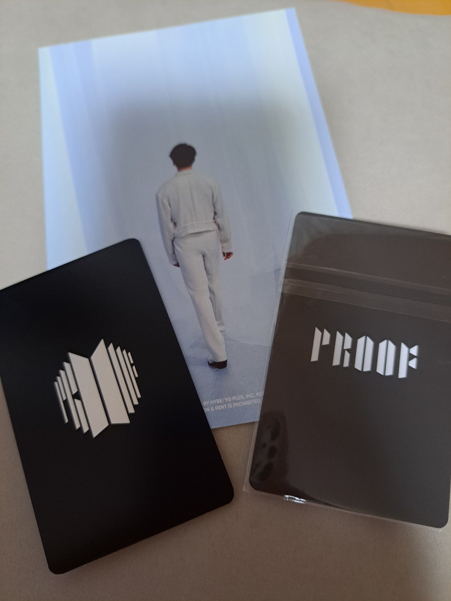 BTS proof グク 3点セット