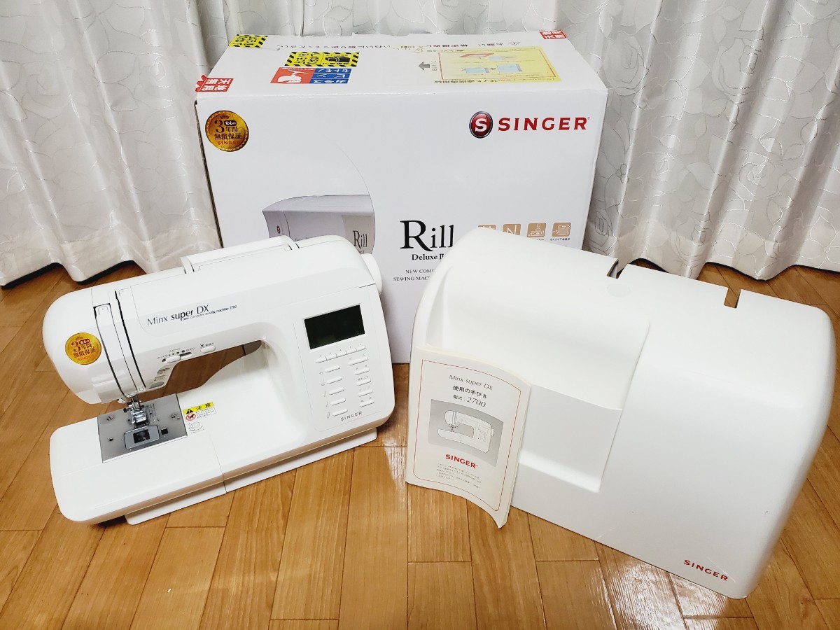 使用回数10回未満】シンガー ミシン Minx Super DX 2700|Yahoo 使用回数10回未満】シンガー ミシン Minx Super DX 2700|Yahoo