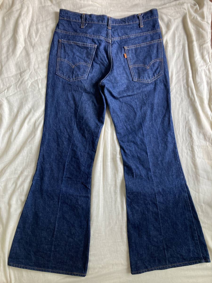 日本特販 70s Levi´s 684 76年製 裏ボタン8ビッグベルベルトボトム着