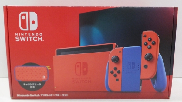 簡易動作確認済】Nintendo Switch 本体 (ニンテンドースイッチ) マリオ