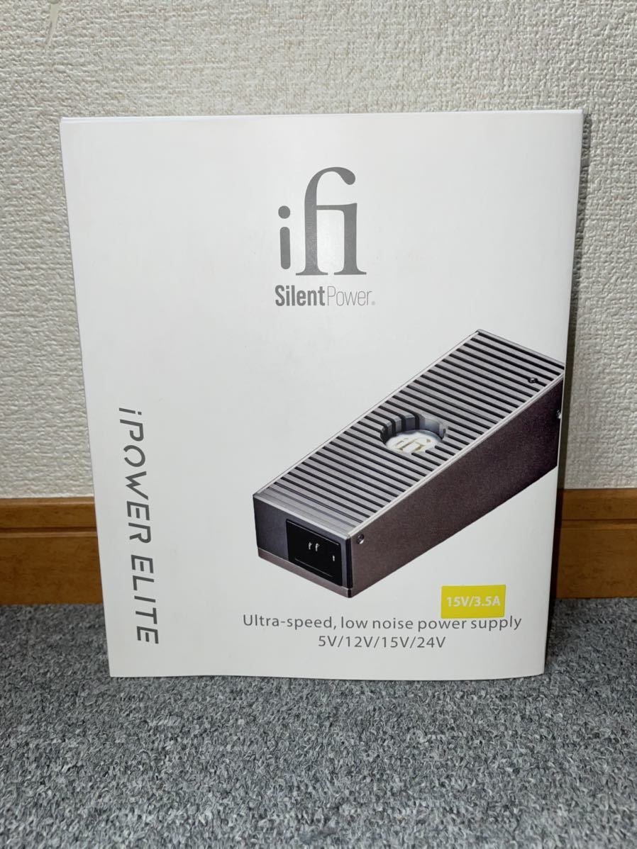 iFi audio iPower Elite 【15V】 ACアダプター-