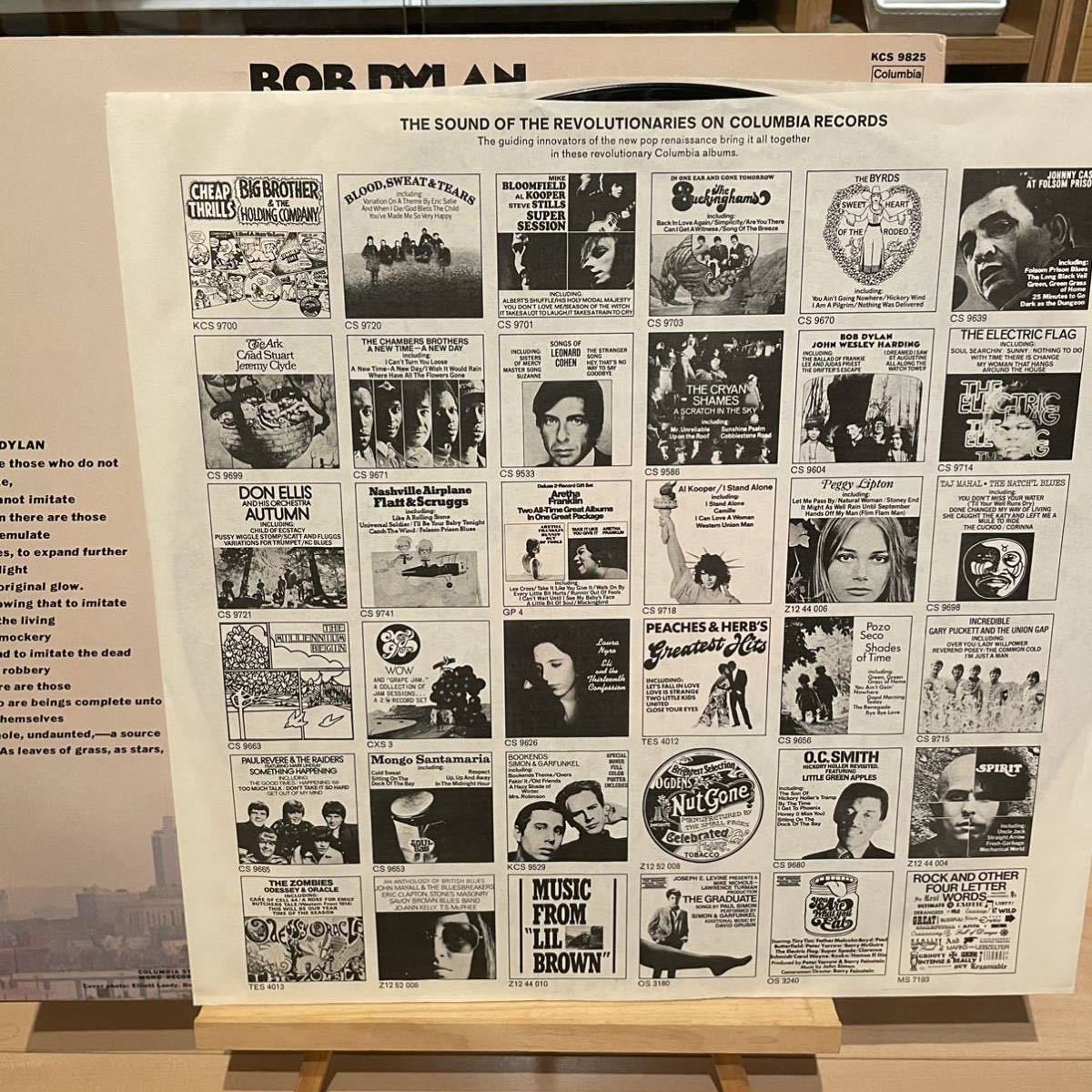 【US盤Org.2EYE】Bob Dylan Nashville Skyline (1969) Columbia KCS 9825 Johnny Cash参加_画像3