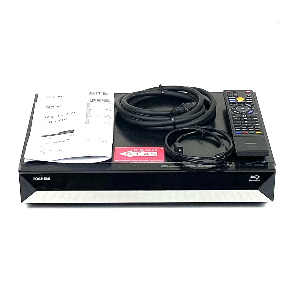 TOSHIBA RD-X10 東芝 REGZA 2TB 2チューナー ブルーレイ DVD