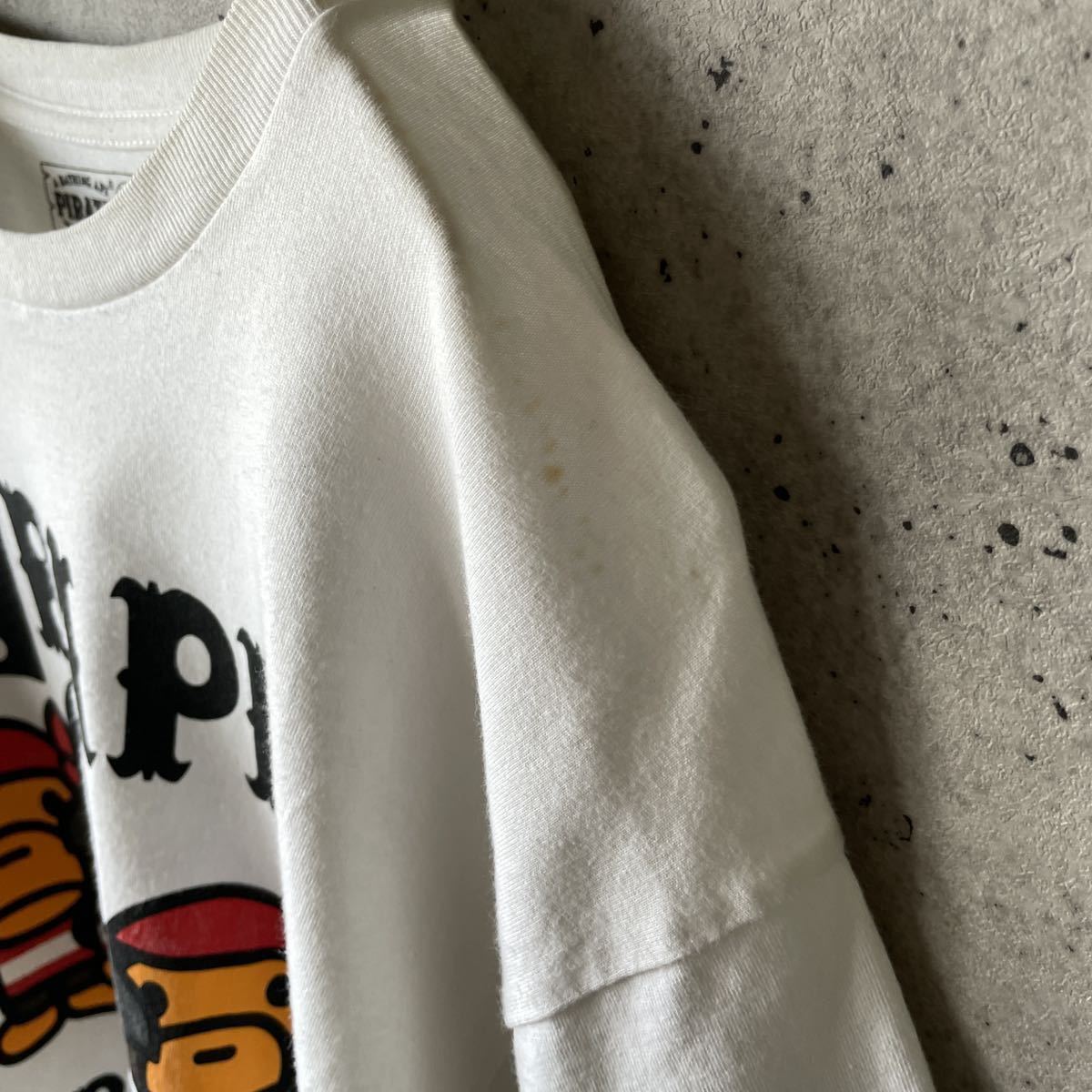 1円スタート 希少 送料無料】A BATHING APE アベイシングエイプ 半袖 T