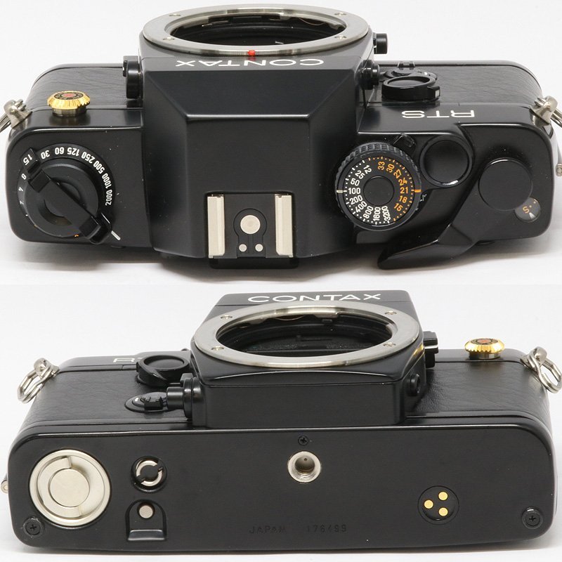 外見は極上美品ですがジャンク品！ CONTAX コンタックス RTS II QUARTZ フィルム カメラ ボディ （質屋 藤千商店）_画像4