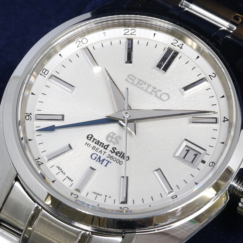 OH settled! GrandSeiko Grand Seiko mechanical high beet 36000 GMT SBGJ001G 9S86-00A0 men's automatic ( pawnshop wistaria thousand shop )