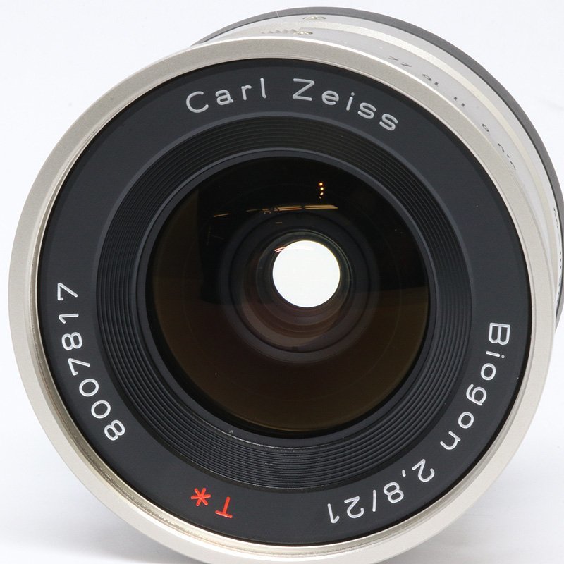 未使用品！ CONTAX コンタックス G用 Carl Zeiss Biogon 21mm F2.8 T* ビオゴン レンズ （質屋 藤千商店）_画像8