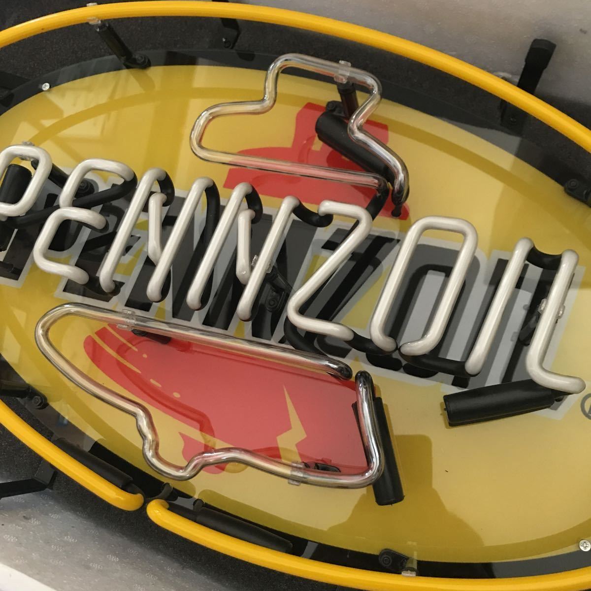 大人気好評 PENNZOIL/ペンゾイル/ネオンサイン/スイッチコンセント付き