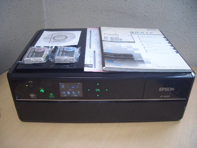 エプソン EP-804A カラリオ インクジェットプリンター複合機 操作