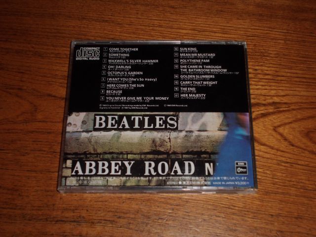 〇 CD ビートルズ ABBEY ROAD / THE BEATLES アビーロード 国内盤 中古 CP32-5332