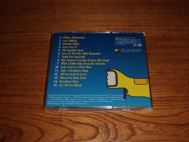 〇 CD ビートルズ YELLOW SUBMARINE / イエロー・サブマリン THE BEATLES 国内盤 帯付
