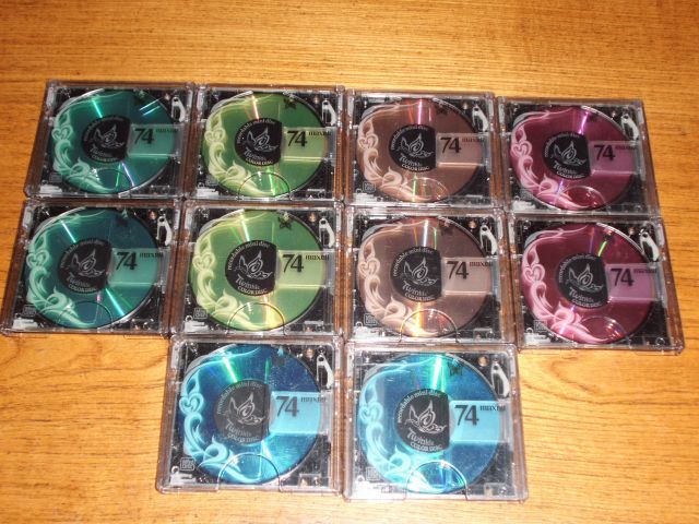 送料無料でお届けします 初期化済み MDディスク10枚セット