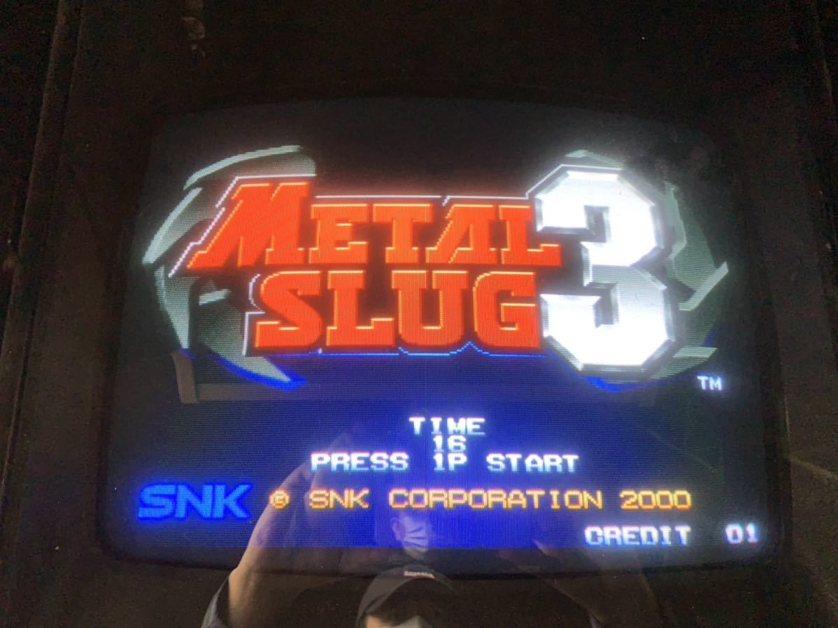 SNK MVS ソフト メタルスラッグ3ROMカセット | www