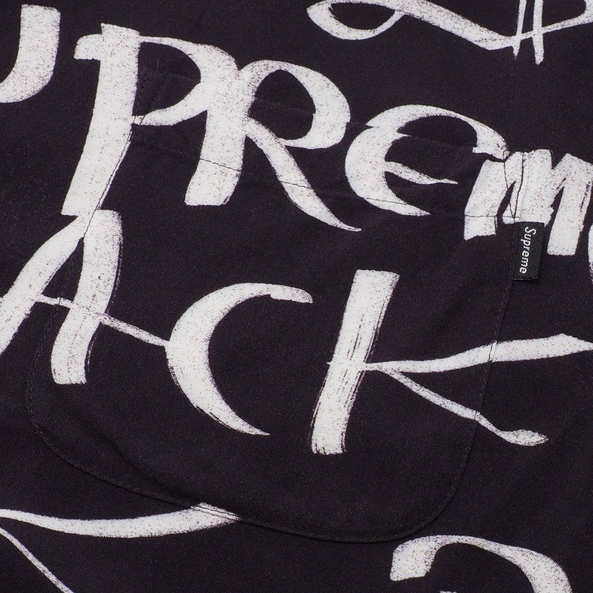 フォース Supreme - 新品 黒L Black Ark Rayon S/S Shirtの通販 by