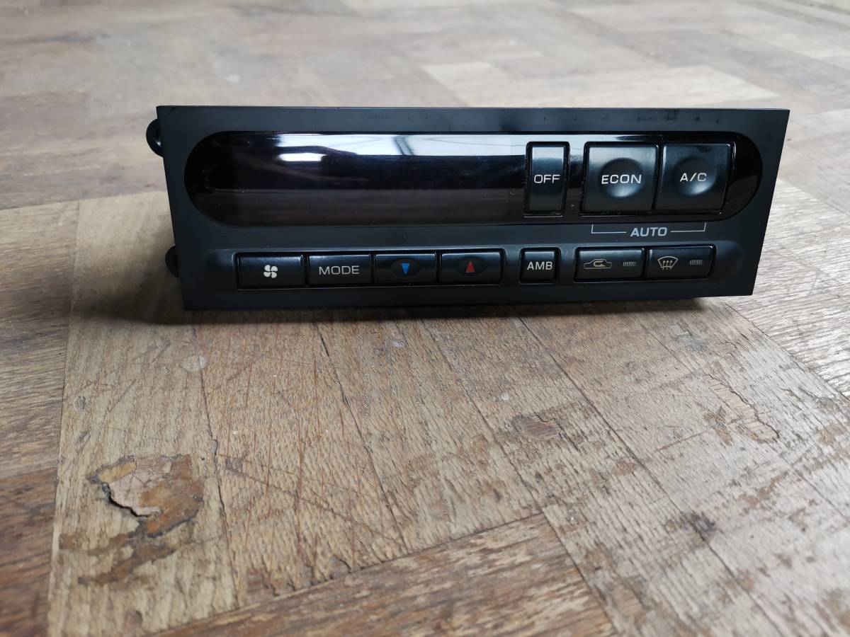 中古 日産純正 BNR32 スカイライン GTRエアコンパネル