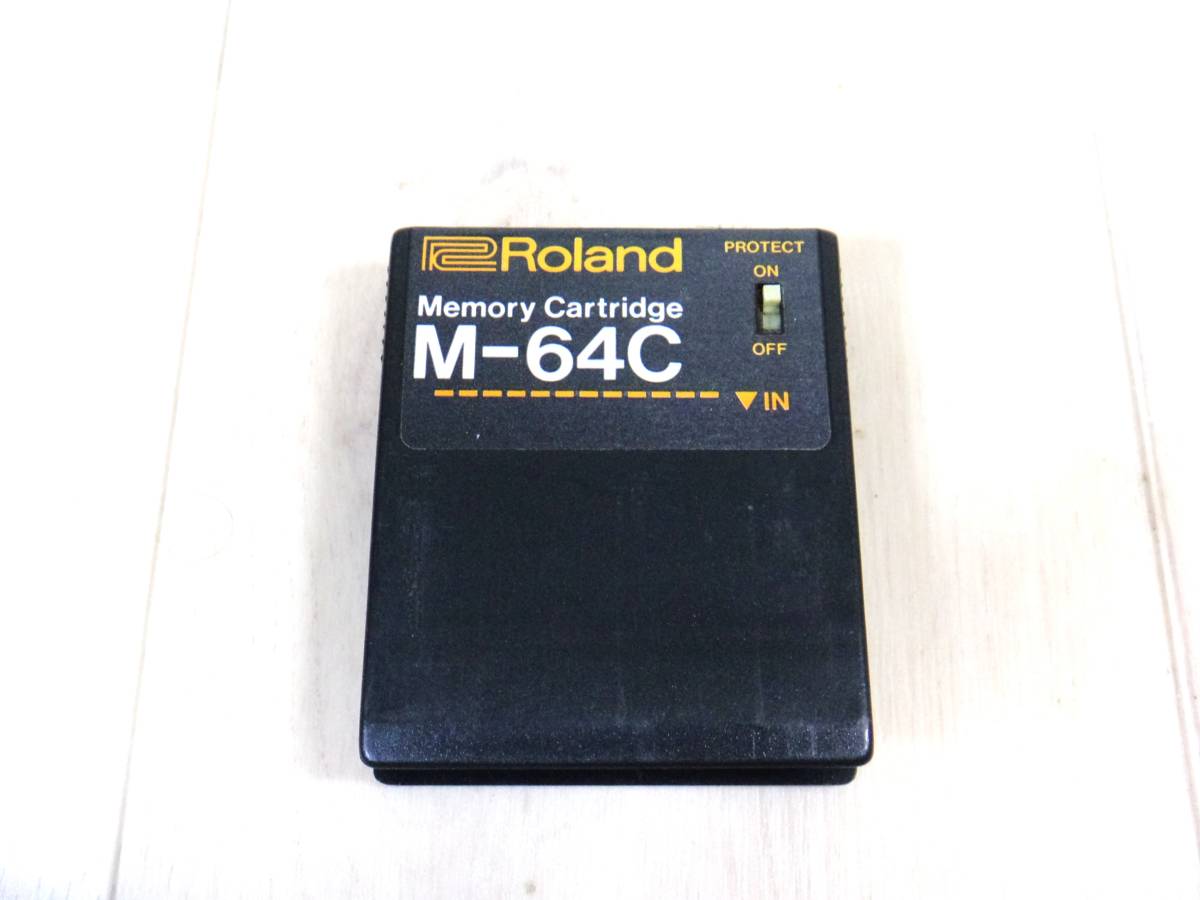 Y15 Roland Memory Cartridge M-64C ローランド メモリー カートリッジ_画像1